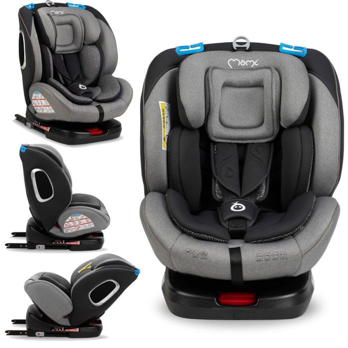 Verlengen Toneelschrijver Site lijn Baby-Budget | MoMi autostoel Tordi 360 draaibaar - met isoFix Grijs  (0-36kg) - Groep 0-1-2-3 autostoel voor kinderen vanaf de geboorte tot 12  jaar | Baby-Budget