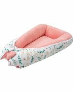 Bubaba by FreeON Babynest - omkeerbaar - Green Magic - Coral (95x60cm)