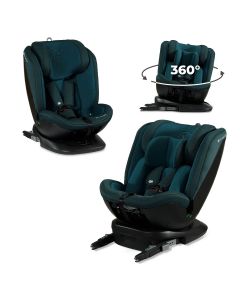 Kinderkraft autostoel Xpedition 2 - i-Size - 360º draaibaar met isoFix - Blauw (40-150cm)