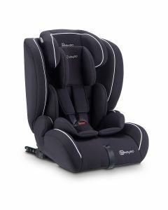 BabyGO autostoel FreeFix i-Size met isoFix Zwart - voor kinderen van 76-150cm