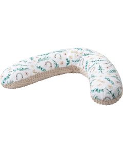 Bubaba by FreeON  - Body/Relax Pillow - Zwangerschapskussen - Voedingskussen met wasbare hoes (170x35cm) - Green Magic