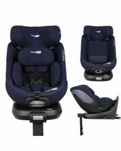 FreeON autostoel Lotus - i-Size - 360° draaibaar - Navy Blue - voor kinderen van 40 - 125cm