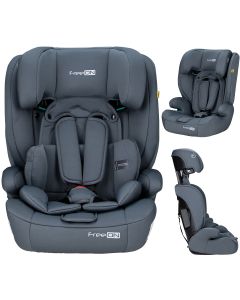 FreeON autostoel - Uran - i-Size - Donkergrijs - voor kinderen van 76-150cm