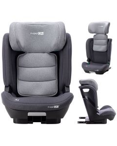 FreeON autostoel Rider i-Size met isoFix Grijs (15-36kg) - voor kinderen van 100-150cm